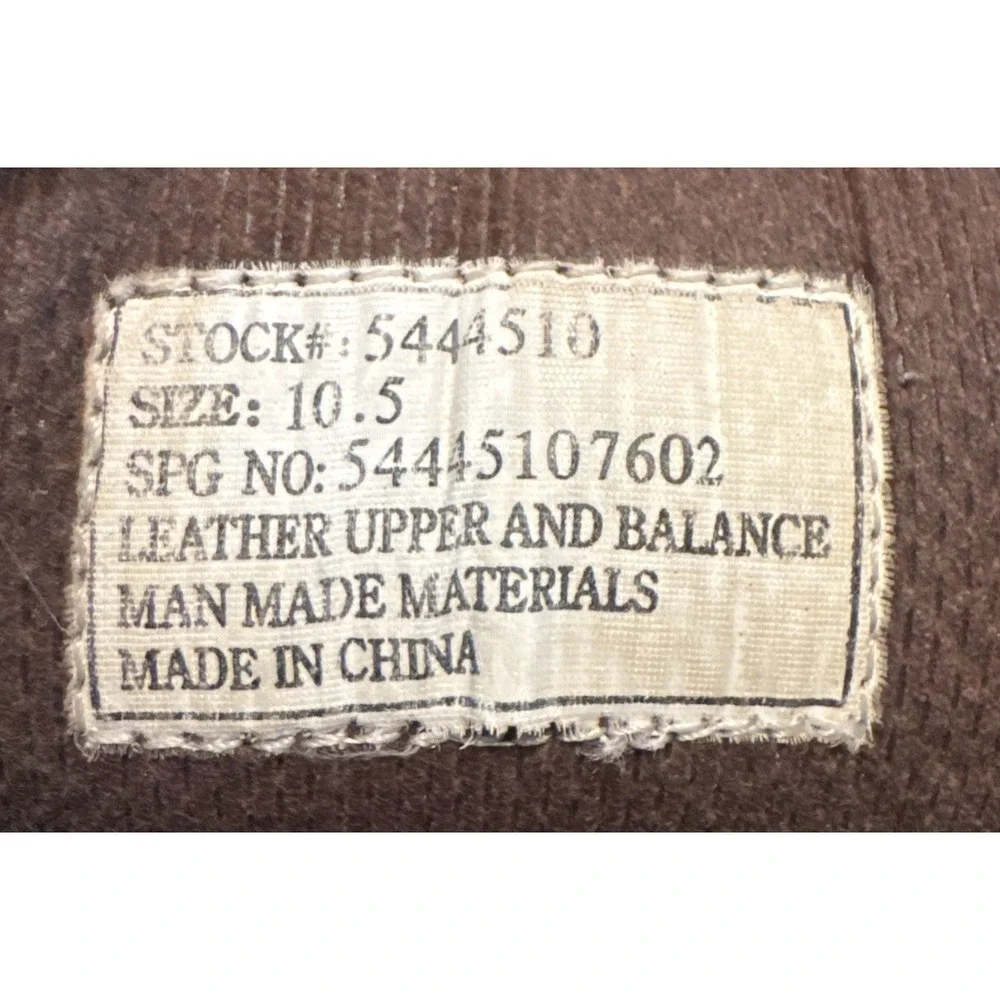 Guide Gear Men's 10.5 Brown Leather Waterproof Insulated Hunting Work Boots
